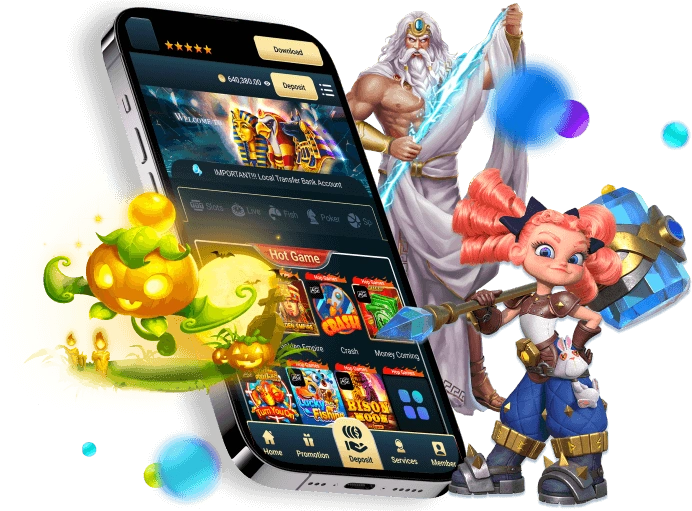 Giao diện các trò chơi casino đa dạng